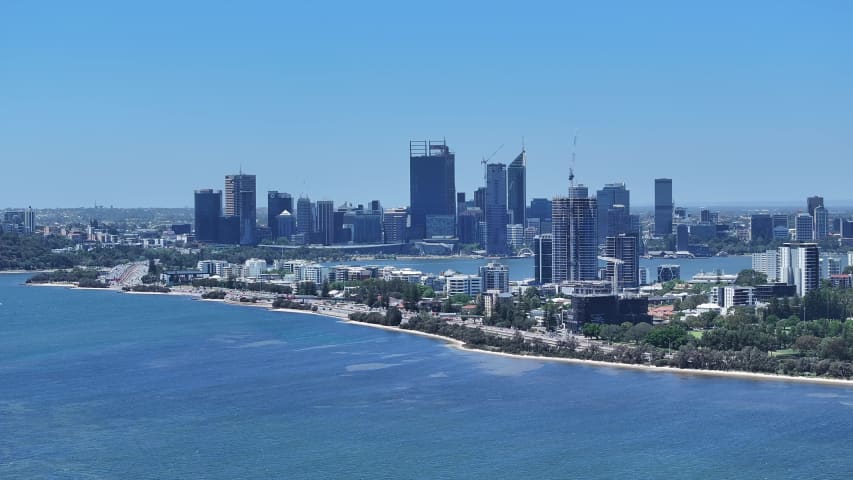 Aerial Image of SOUTH PERTH