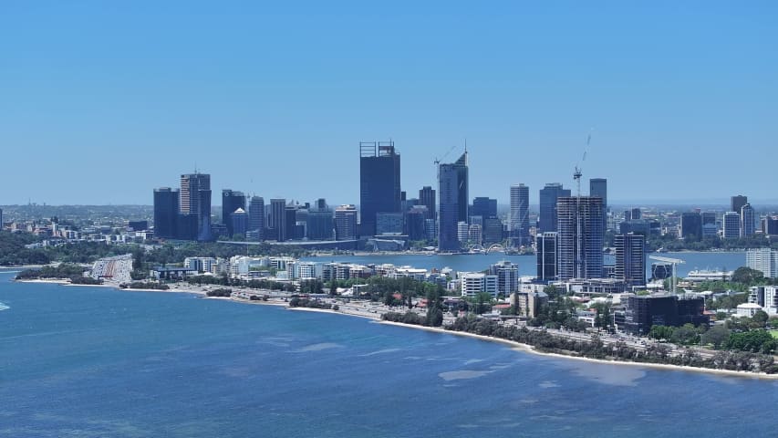 Aerial Image of SOUTH PERTH