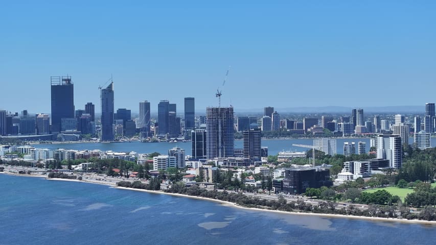 Aerial Image of SOUTH PERTH