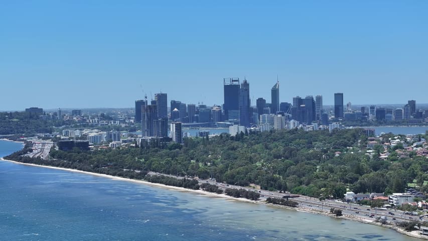 Aerial Image of SOUTH PERTH
