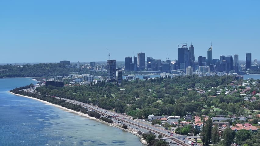 Aerial Image of SOUTH PERTH