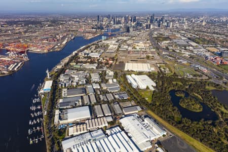 Aerial Image of PORT MELBOURNE