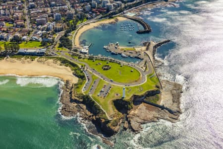 Aerial Image of WOLLONGONG HEAD LIGHTHOUSE