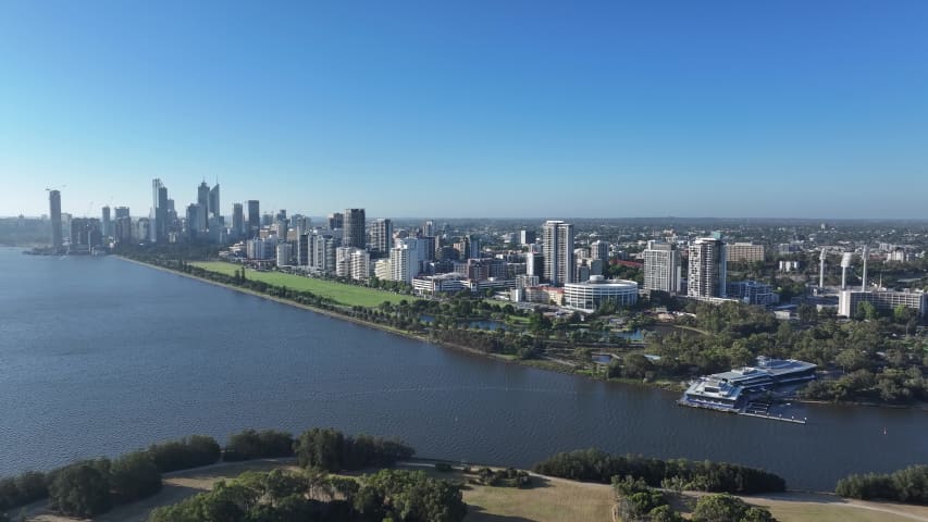Aerial Image of EAST PERTH