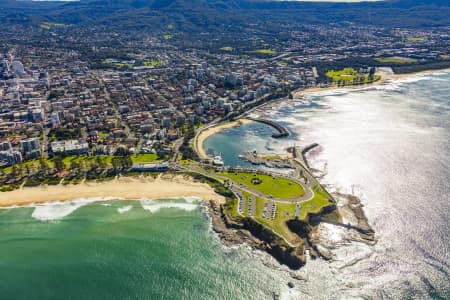 Aerial Image of WOLLONGONG HEAD LIGHTHOUSE