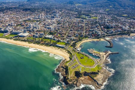 Aerial Image of WOLLONGONG HEAD LIGHTHOUSE