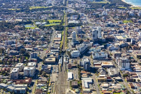 Aerial Image of WOLLONGONG STATION