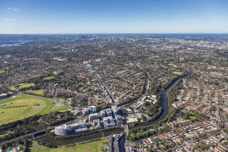 Aerial Image of CANTERBURY