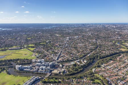 Aerial Image of CANTERBURY