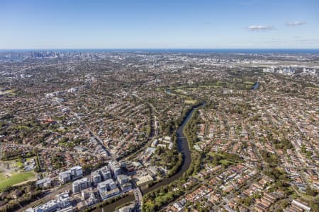 Aerial Image of CANTERBURY