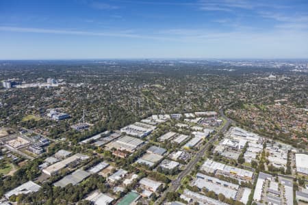 Aerial Image of CASTLE HILL