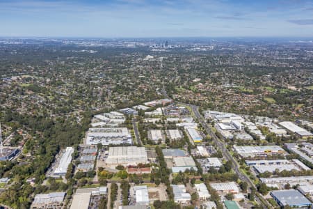 Aerial Image of CASTLE HILL