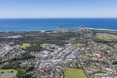 Aerial Image of COFFS HARBOUR