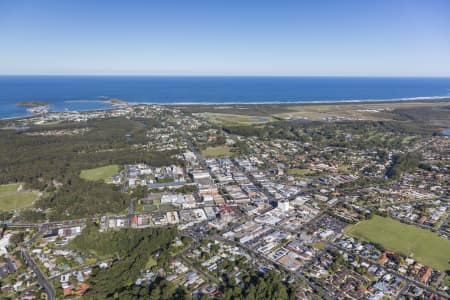 Aerial Image of COFFS HARBOUR