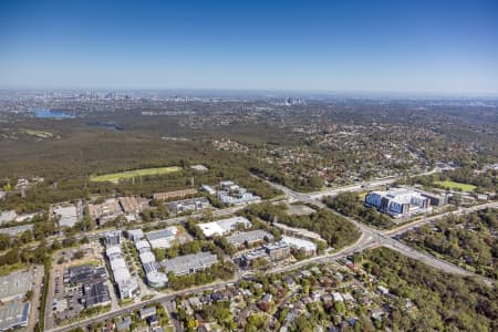 Aerial Image of FRENCHS FOREST