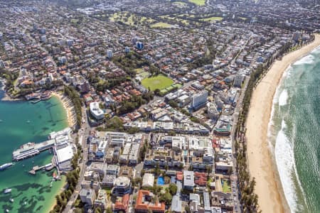 Aerial Image of MANLY