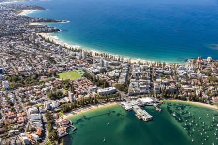 Aerial Image of MANLY