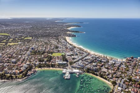 Aerial Image of MANLY