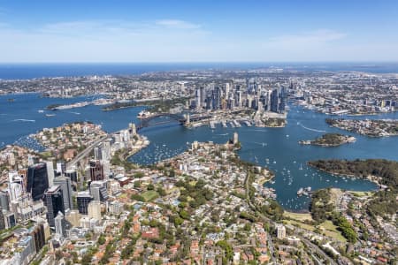 Aerial Image of MCMAHONS POINT