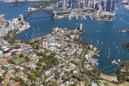 Aerial Image of MCMAHONS POINT