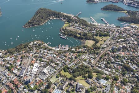 Aerial Image of MCMAHONS POINT