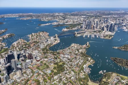 Aerial Image of MCMAHONS POINT