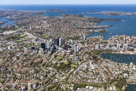 Aerial Image of MCMAHONS POINT