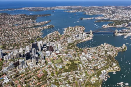 Aerial Image of MCMAHONS POINT