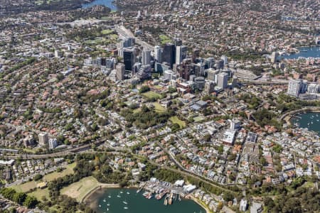 Aerial Image of MCMAHONS POINT