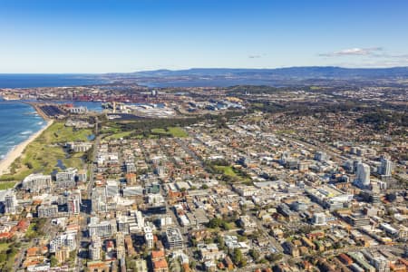 Aerial Image of WOLLONGONG CBD