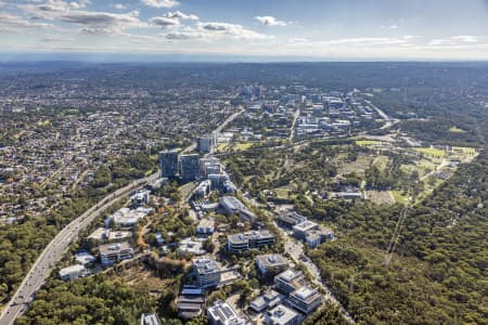 Aerial Image of NORTH RYDE