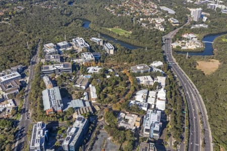 Aerial Image of NORTH RYDE