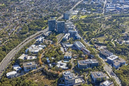 Aerial Image of NORTH RYDE