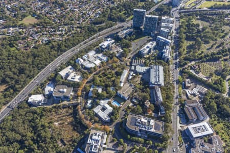 Aerial Image of NORTH RYDE