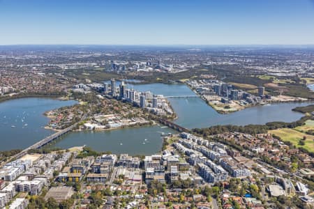 Aerial Image of RYDE