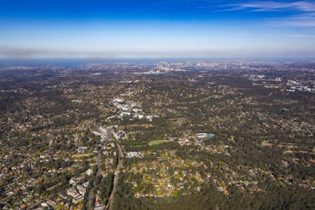 Aerial Image of TURRAMURRA