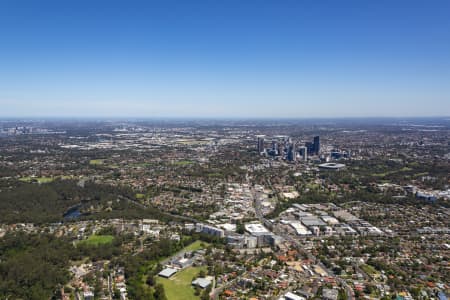 Aerial Image of NORTH PARRAMATTA