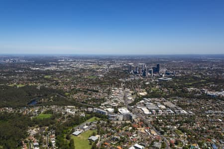 Aerial Image of NORTH PARRAMATTA