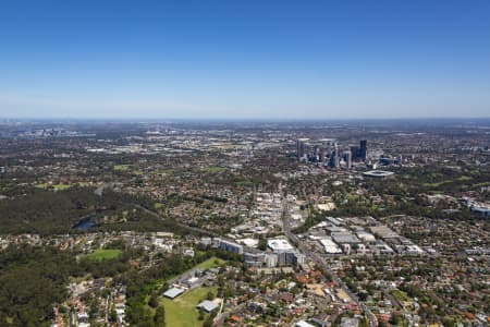 Aerial Image of NORTH PARRAMATTA