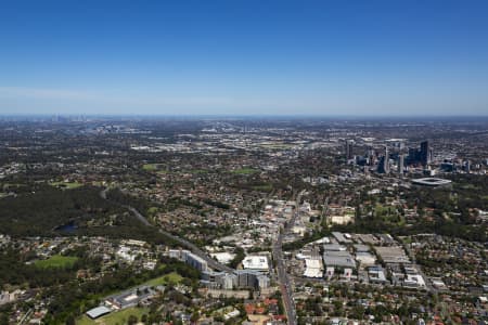 Aerial Image of NORTH PARRAMATTA