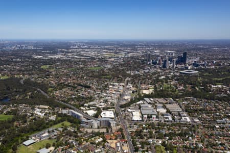 Aerial Image of NORTH PARRAMATTA