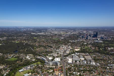 Aerial Image of NORTH PARRAMATTA