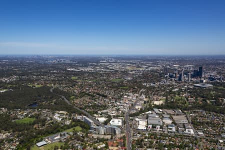 Aerial Image of NORTH PARRAMATTA