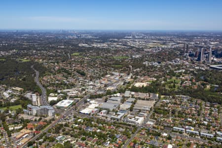Aerial Image of NORTH PARRAMATTA