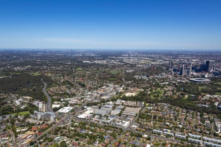 Aerial Image of NORTH PARRAMATTA