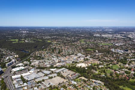 Aerial Image of NORTH PARRAMATTA