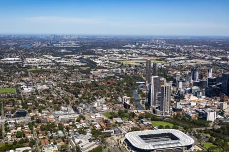 Aerial Image of PARRAMATTA