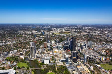 Aerial Image of PARRAMATTA