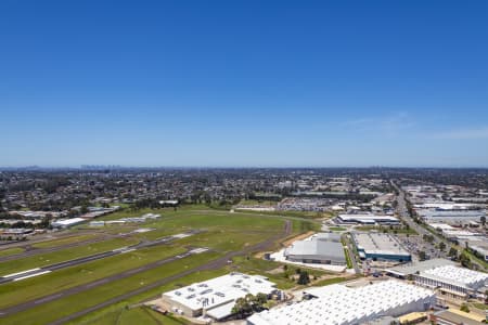 Aerial Image of BANKSTOWN AERODROME