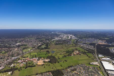 Aerial Image of GLENFIELD